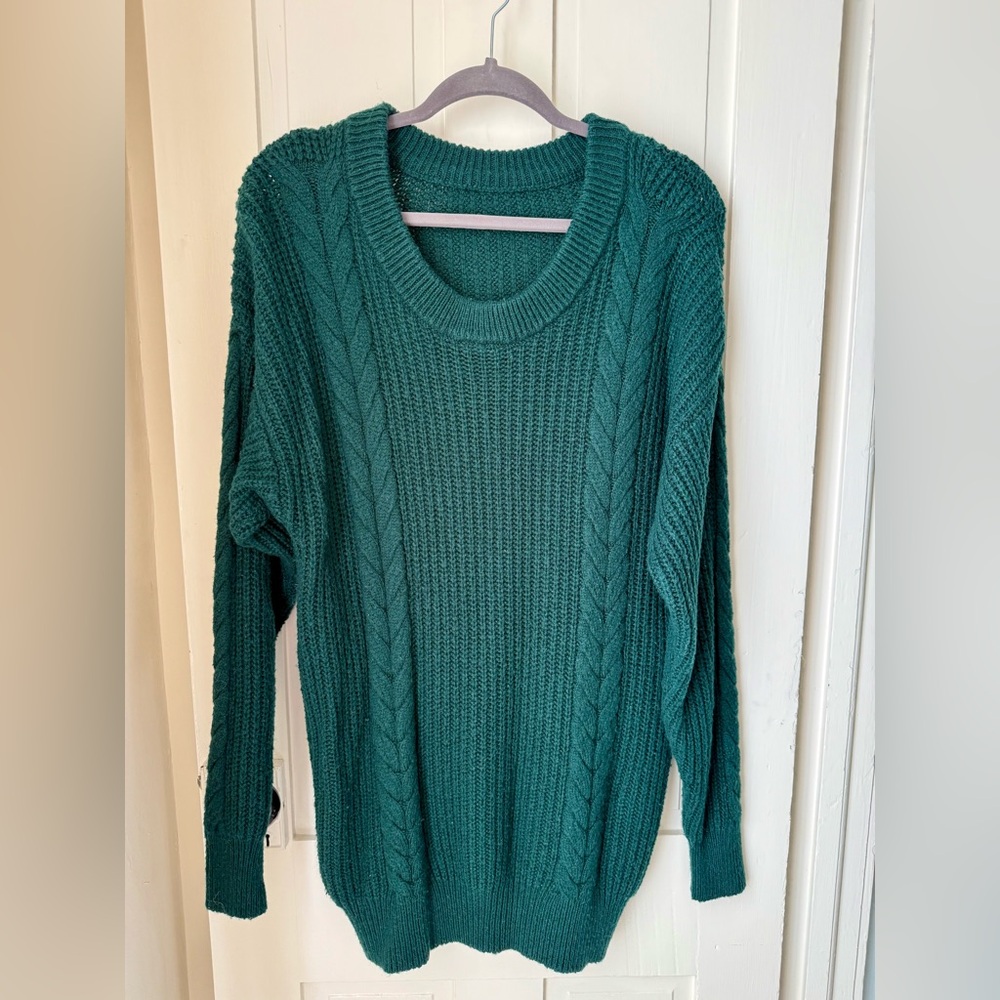 Cable Knit Sweater Dress